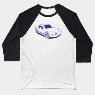 Blue line miata classic Baseball T-Shirt